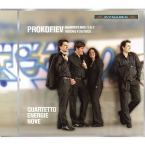 Quartetto Energie Nove - Quartets Nos 1 & 2 - Visions Fugitives  CD